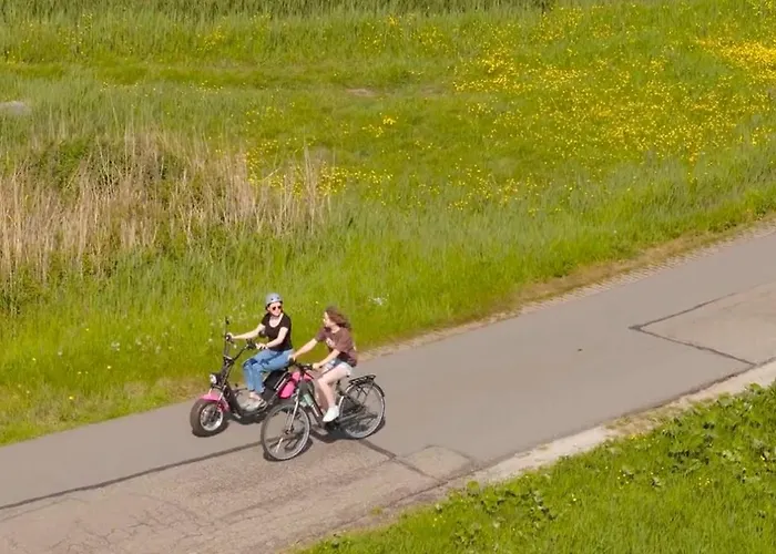 Houseboat Havenlodge 4 Persons 木屋 *